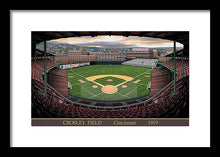 Load image into Gallery viewer, Crosley Field 1919 - Framed Print
