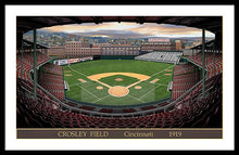 Load image into Gallery viewer, Crosley Field 1919 - Framed Print
