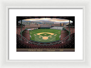 Crosley Field 1919 - Framed Print