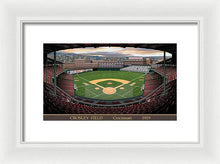 Load image into Gallery viewer, Crosley Field 1919 - Framed Print
