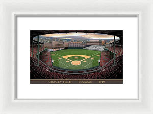 Crosley Field 1919 - Framed Print