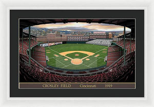 Crosley Field 1919 - Framed Print