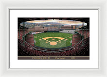 Load image into Gallery viewer, Crosley Field 1919 - Framed Print
