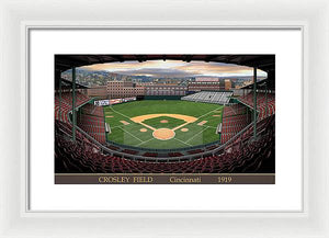 Crosley Field 1919 - Framed Print