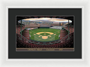 Crosley Field 1919 - Framed Print