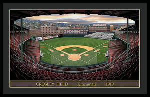 Crosley Field 1919 - Framed Print