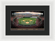 Load image into Gallery viewer, Crosley Field 1919 - Framed Print
