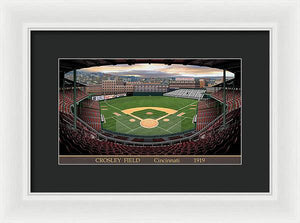 Crosley Field 1919 - Framed Print