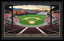 Load image into Gallery viewer, Crosley Field 1927 - Framed Print
