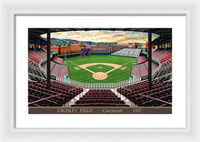 Load image into Gallery viewer, Crosley Field 1927 - Framed Print
