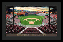 Load image into Gallery viewer, Crosley Field 1927 - Framed Print
