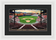 Load image into Gallery viewer, Crosley Field 1927 - Framed Print
