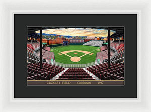 Crosley Field 1927 - Framed Print