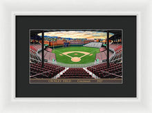 Load image into Gallery viewer, Crosley Field 1927 - Framed Print
