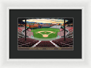 Crosley Field 1927 - Framed Print