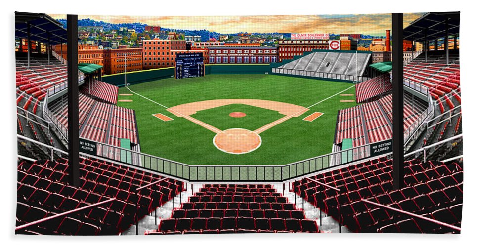 Crosley Field 1927 - Bath Towel