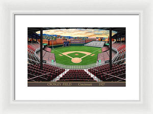 Crosley Field 1927 - Framed Print