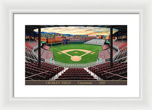 Load image into Gallery viewer, Crosley Field 1927 - Framed Print
