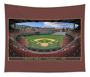 Crosley Field 1927 - Tapestry