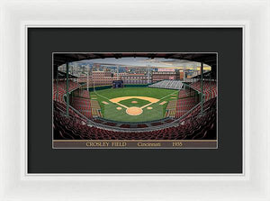 Crosley Field 1935 - Framed Print