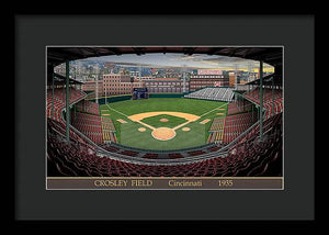 Crosley Field 1935 - Framed Print