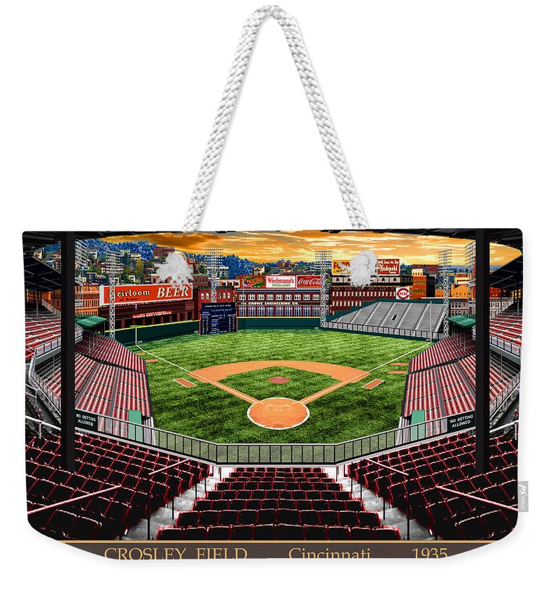 Crosley Field 1935 - Weekender Tote Bag