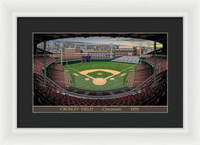 Load image into Gallery viewer, Crosley Field 1935 - Framed Print
