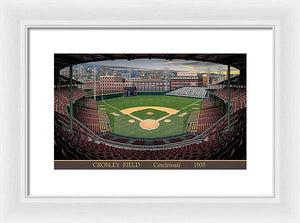 Crosley Field 1935 - Framed Print