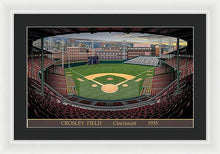 Load image into Gallery viewer, Crosley Field 1935 - Framed Print
