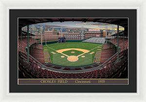 Crosley Field 1935 - Framed Print