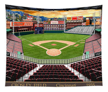 Load image into Gallery viewer, Crosley Field 1935 - Tapestry
