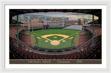 Load image into Gallery viewer, Crosley Field 1935 - Framed Print
