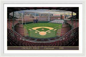 Crosley Field 1935 - Framed Print