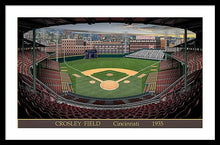 Load image into Gallery viewer, Crosley Field 1935 - Framed Print
