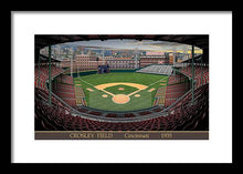 Load image into Gallery viewer, Crosley Field 1935 - Framed Print
