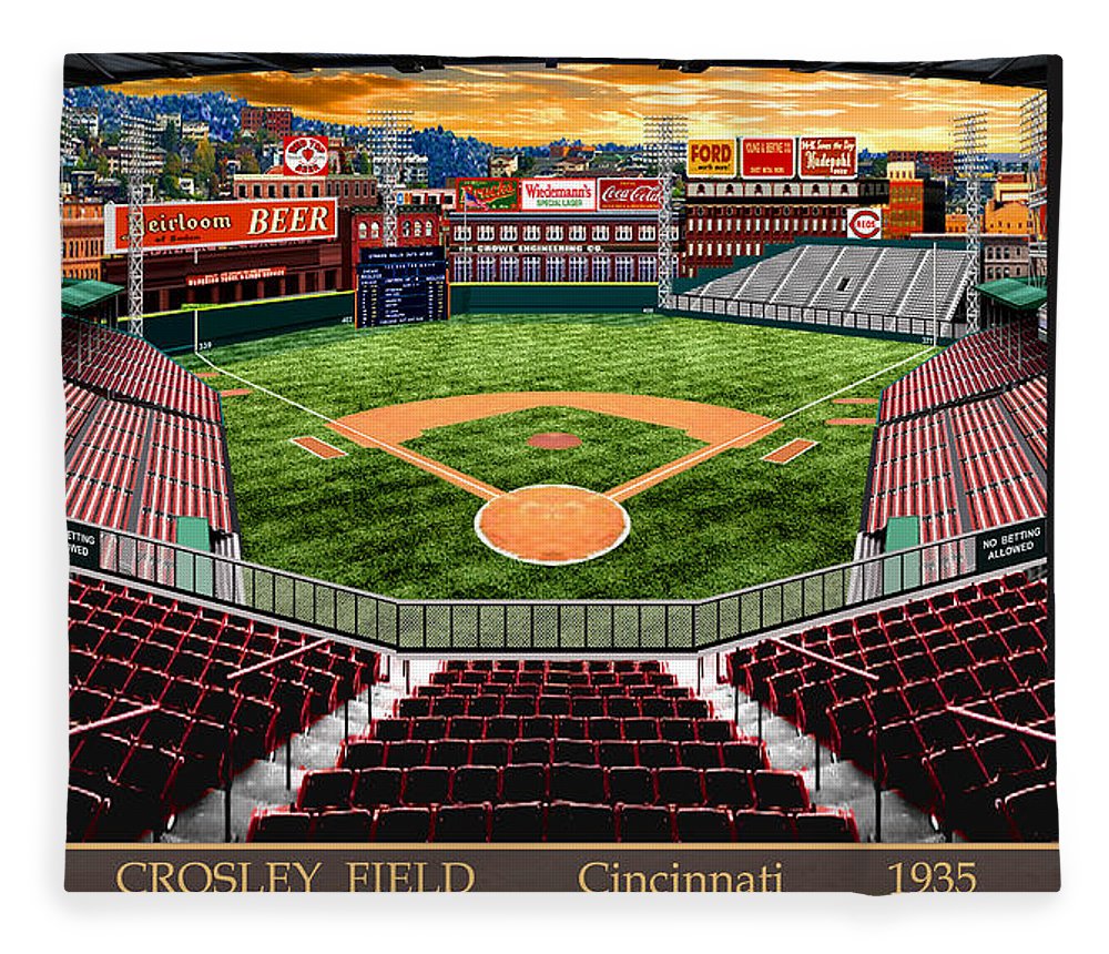 Crosley Field 1935 - Blanket