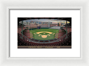 Crosley Field 1935 - Framed Print