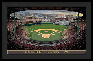 Crosley Field 1935 - Framed Print