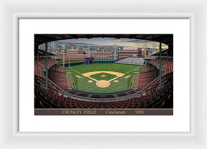 Crosley Field 1935 - Framed Print