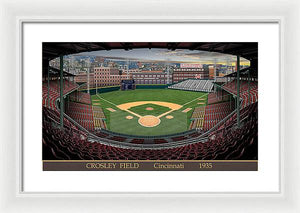 Crosley Field 1935 - Framed Print