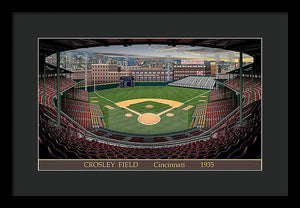 Crosley Field 1935 - Framed Print