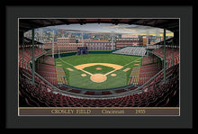 Load image into Gallery viewer, Crosley Field 1935 - Framed Print
