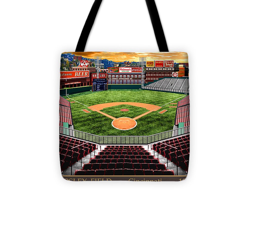 Crosley Field 1935 - Tote Bag