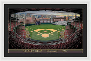 Crosley Field 1935 - Framed Print