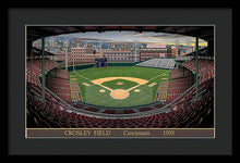 Load image into Gallery viewer, Crosley Field 1935 - Framed Print
