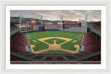 Load image into Gallery viewer, Crosley Field 1940 - Framed Print
