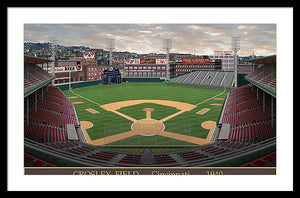 Crosley Field 1940 - Framed Print