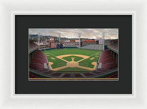 Crosley Field 1940 - Framed Print