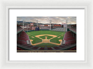 Crosley Field 1940 - Framed Print