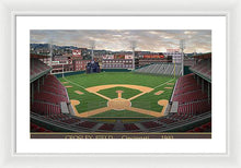 Load image into Gallery viewer, Crosley Field 1940 - Framed Print
